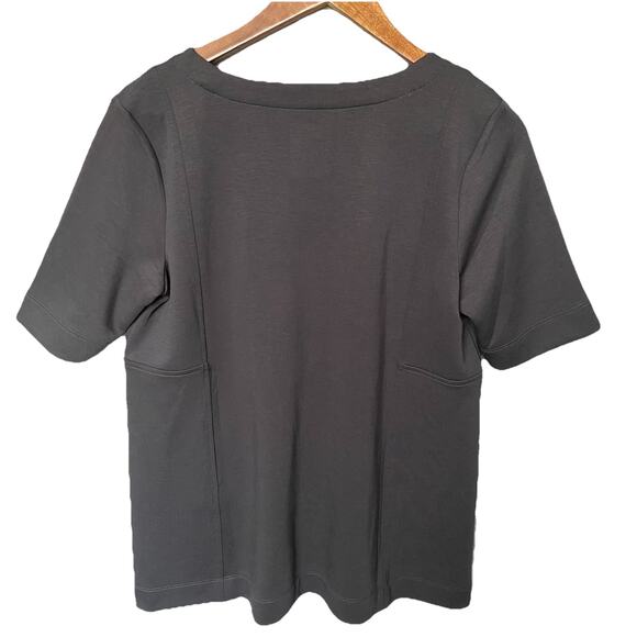 Pure Jill J Jill Double Knit Seamed Tunic‎ Top Size Size S Stretch Beach - Picture 2 of 5